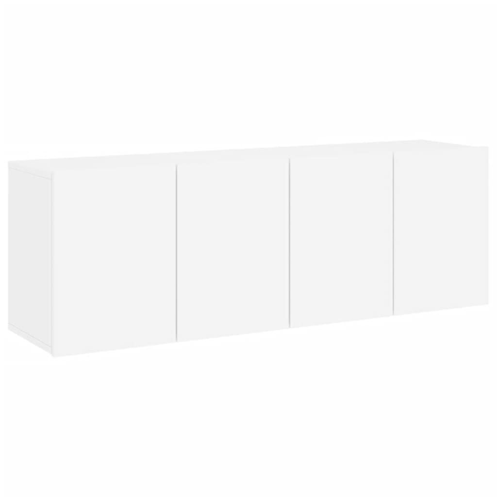 Zidni TV ormarići 2 kom bijeli 60 x30 x 41 cm