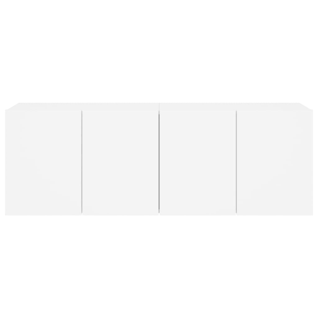 Zidni TV ormarići 2 kom bijeli 60 x30 x 41 cm