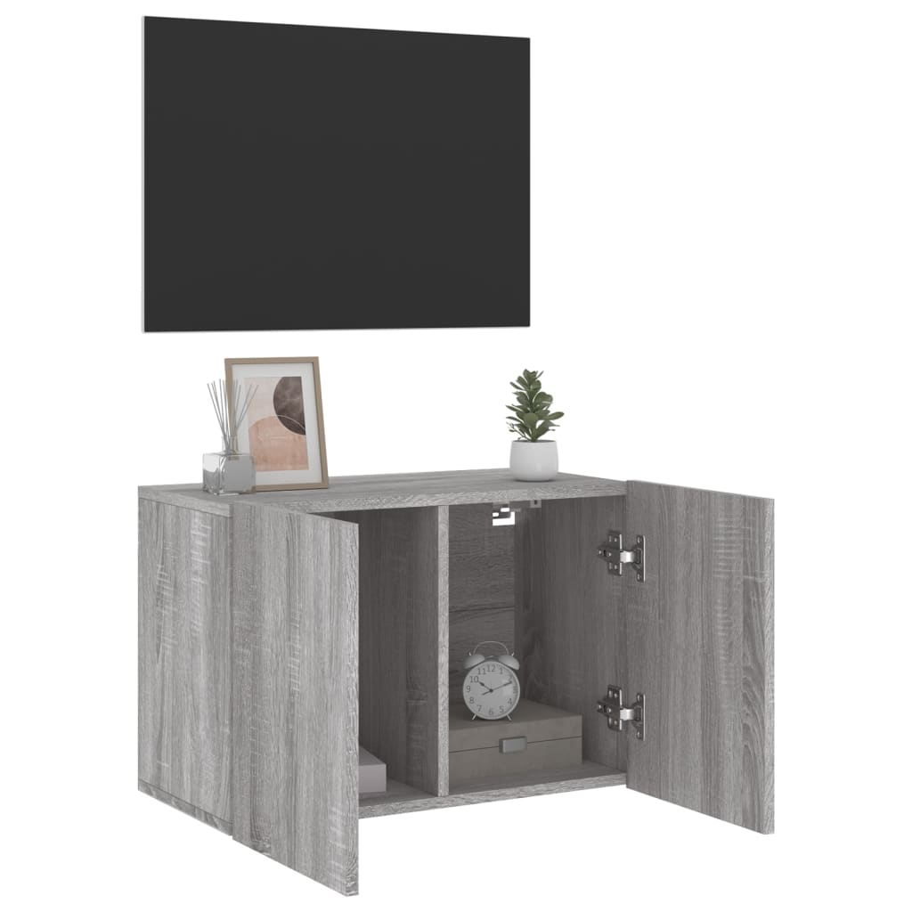 Zidni TV ormarić boja sivog hrasta sonome 60 x30 x 41 cm