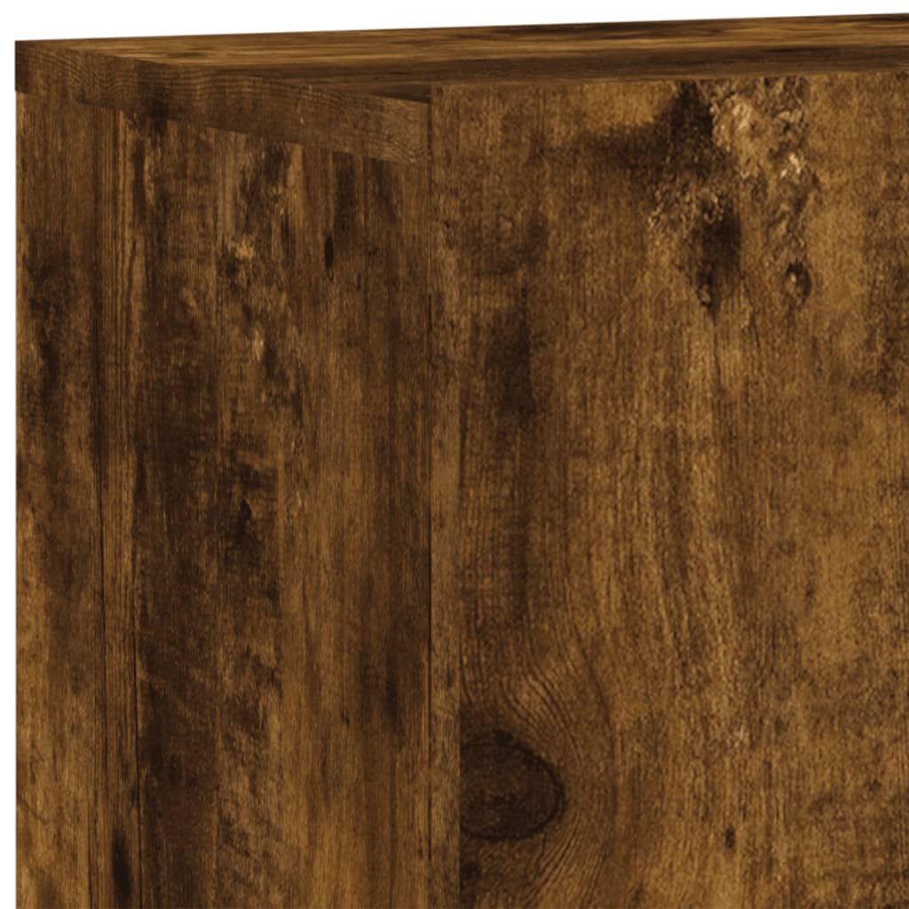 Zidni TV ormarić boja dimljenog hrasta 80x30x41 cm