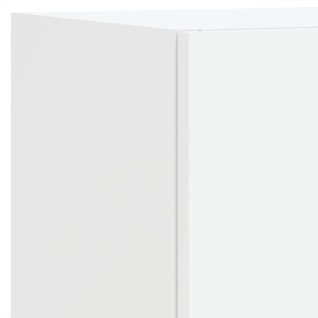 TV ormarići s LED svjetlima 2 kom bijeli 30,5x30x90 cm