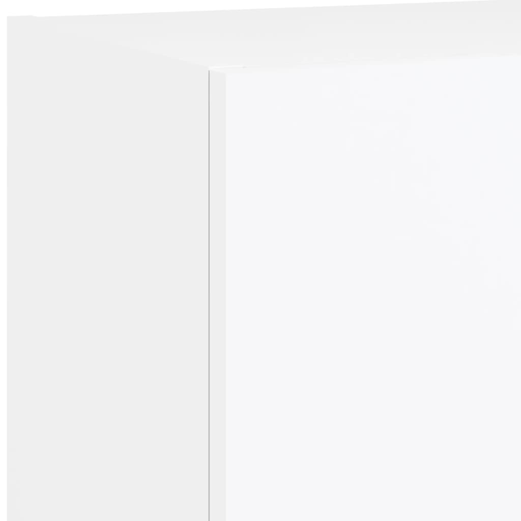 TV ormarići s LED svjetlima 2 kom bijeli 40,5x30x90 cm