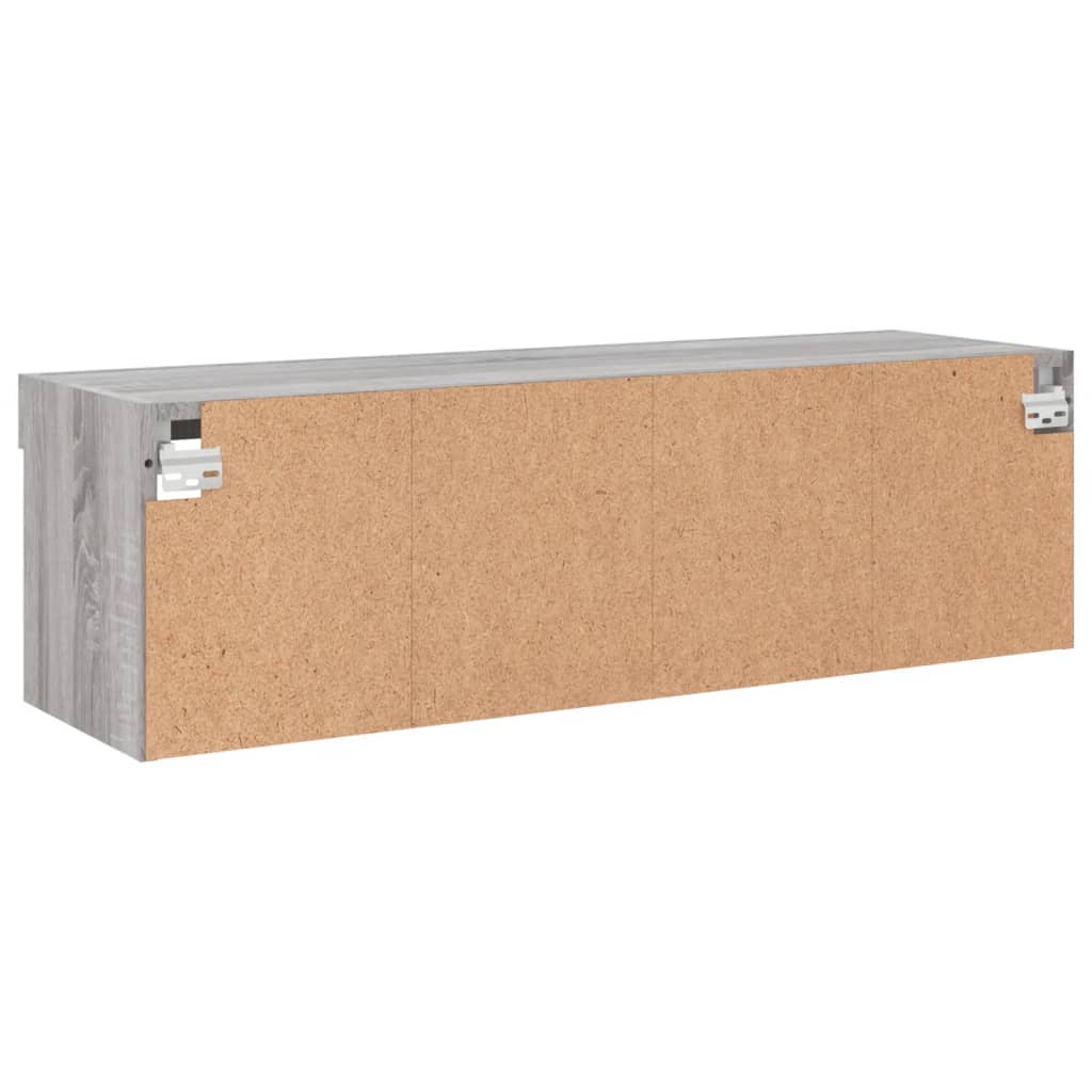 TV ormarić s LED svjetlima boja hrasta sonome 100x30x30 cm