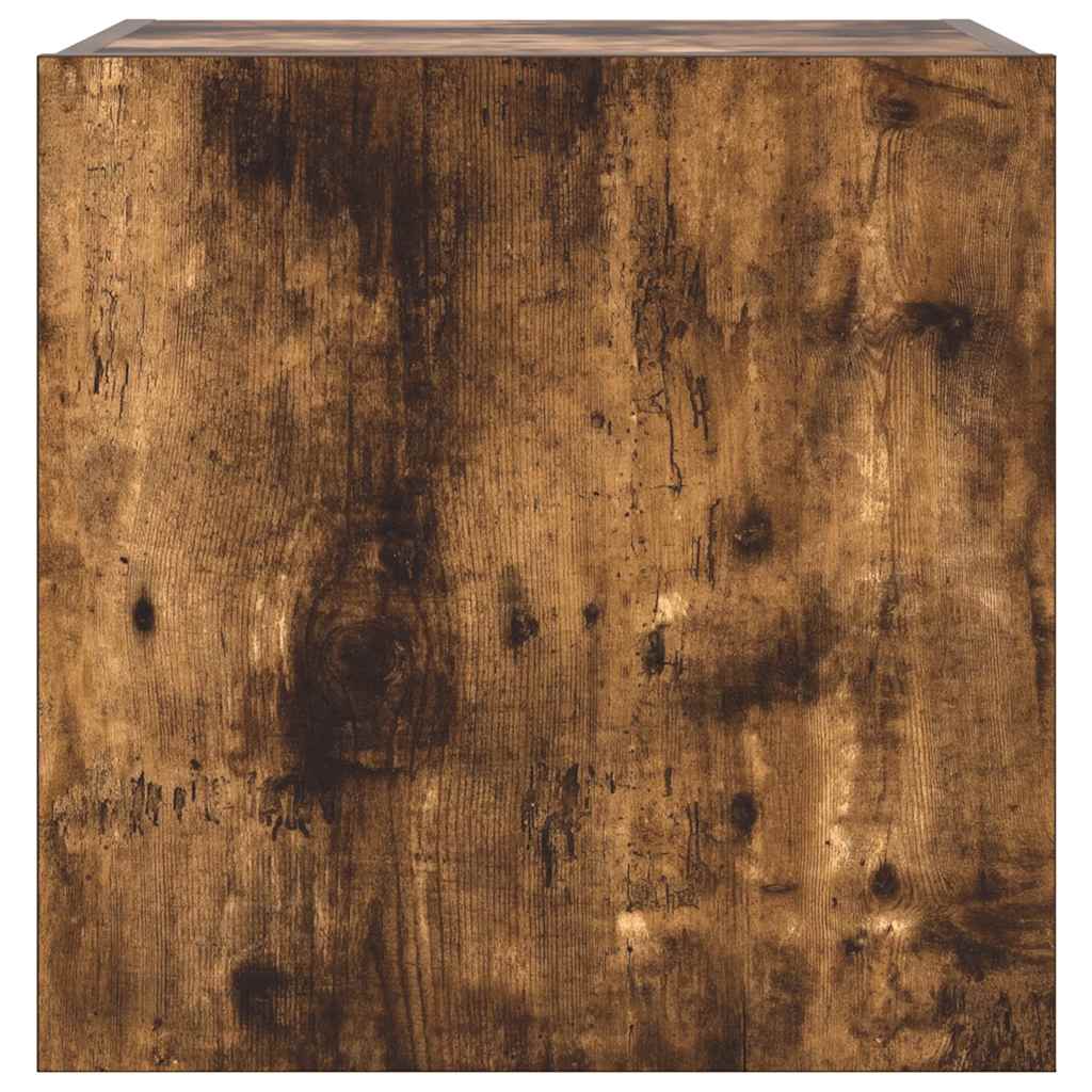 Zidni TV ormarići LED 2 kom boja dimljenog hrasta 40,5x35x40 cm