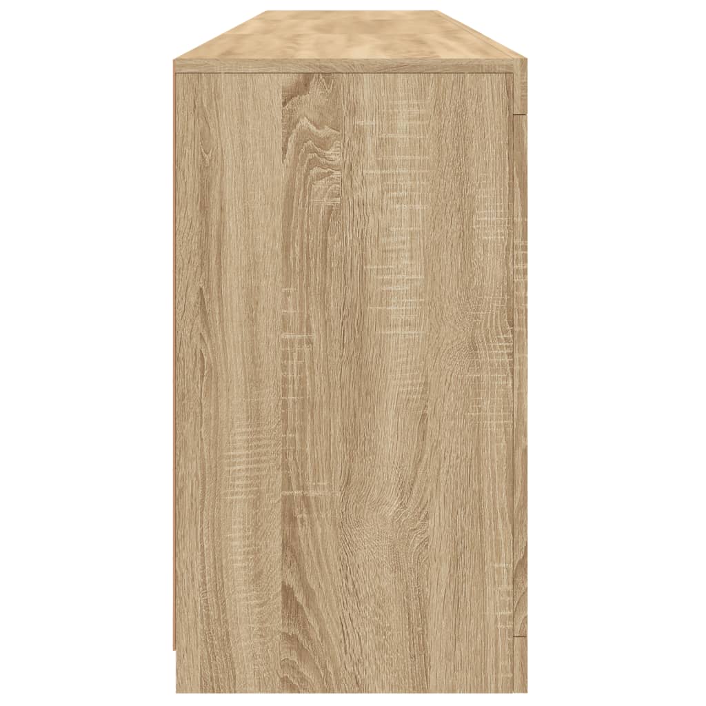 Komoda s LED svjetlima boja hrasta sonome 181,5x37x67 cm