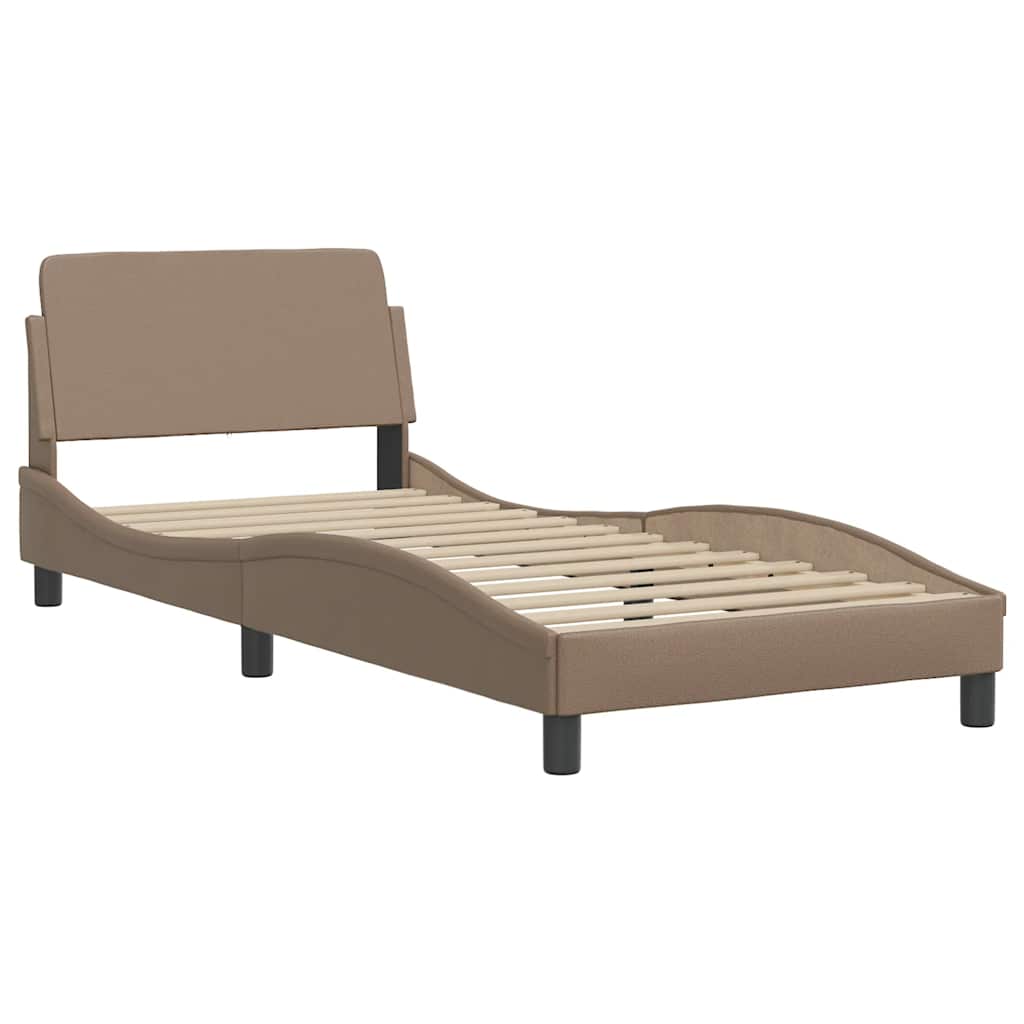 Okvir za krevet Dover cappuccino 80x200 cm umjetna koža