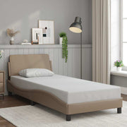 Okvir za krevet Dover cappuccino 90x190 cm umjetna koža