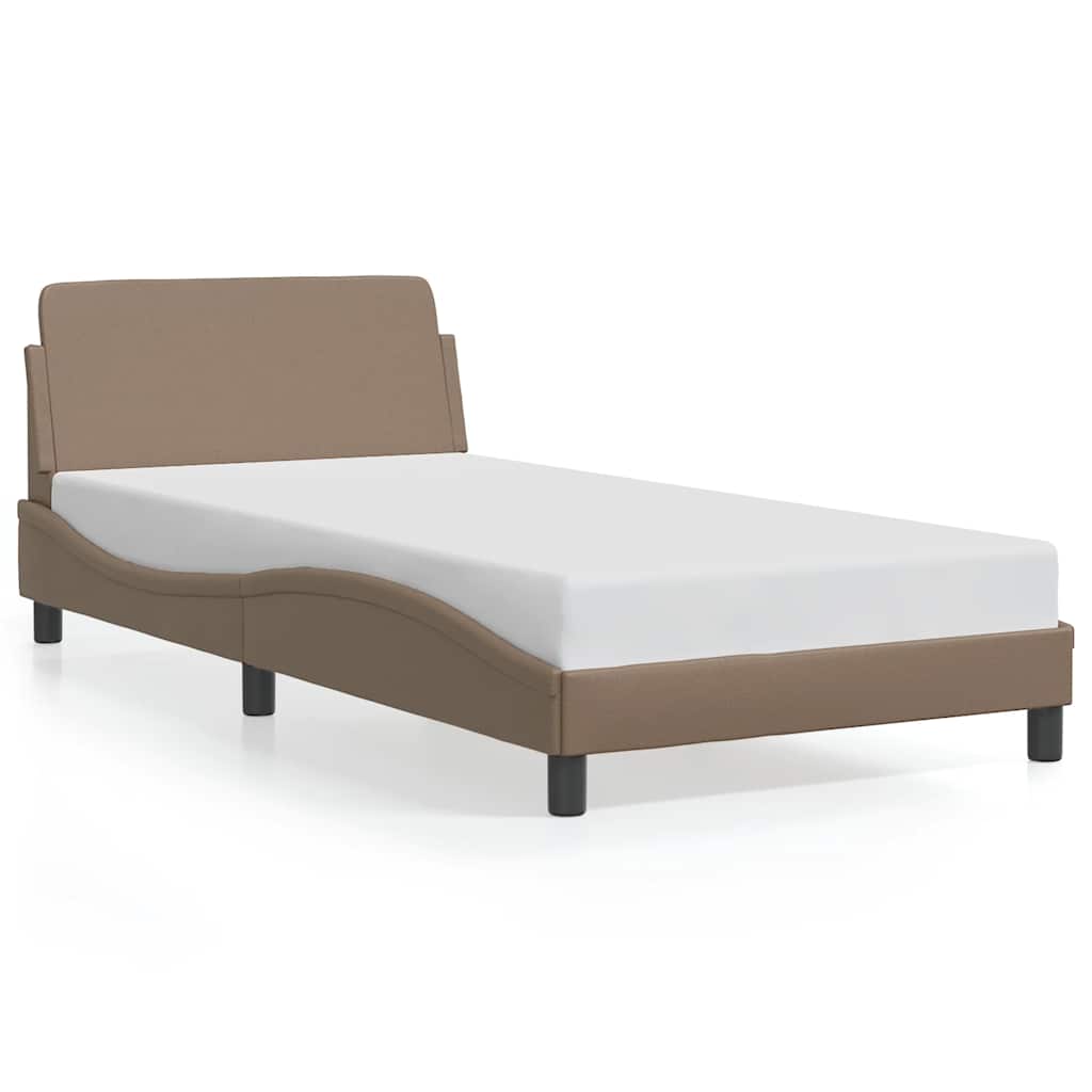 Okvir za krevet Dover boja cappuccina 100x200 cm umjetna koža