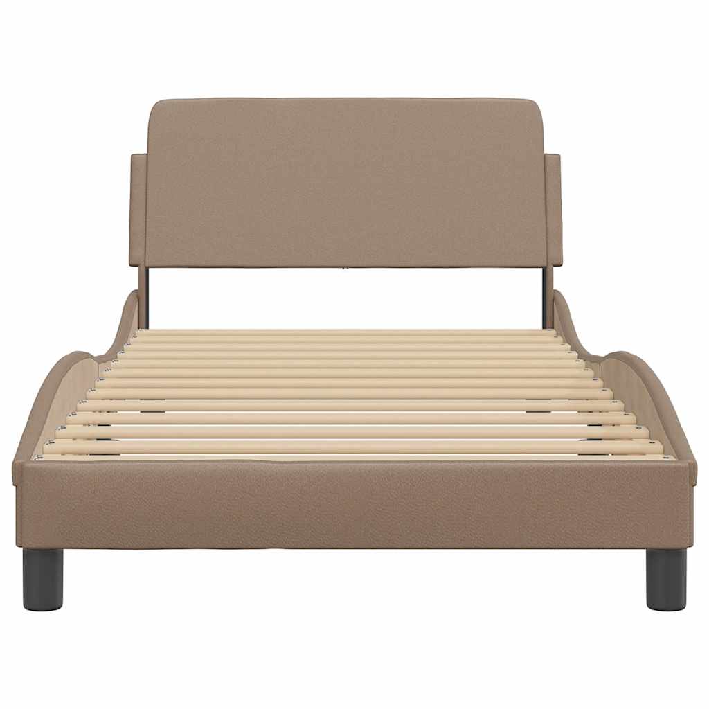 Okvir za krevet Dover boja cappuccina 100x200 cm umjetna koža