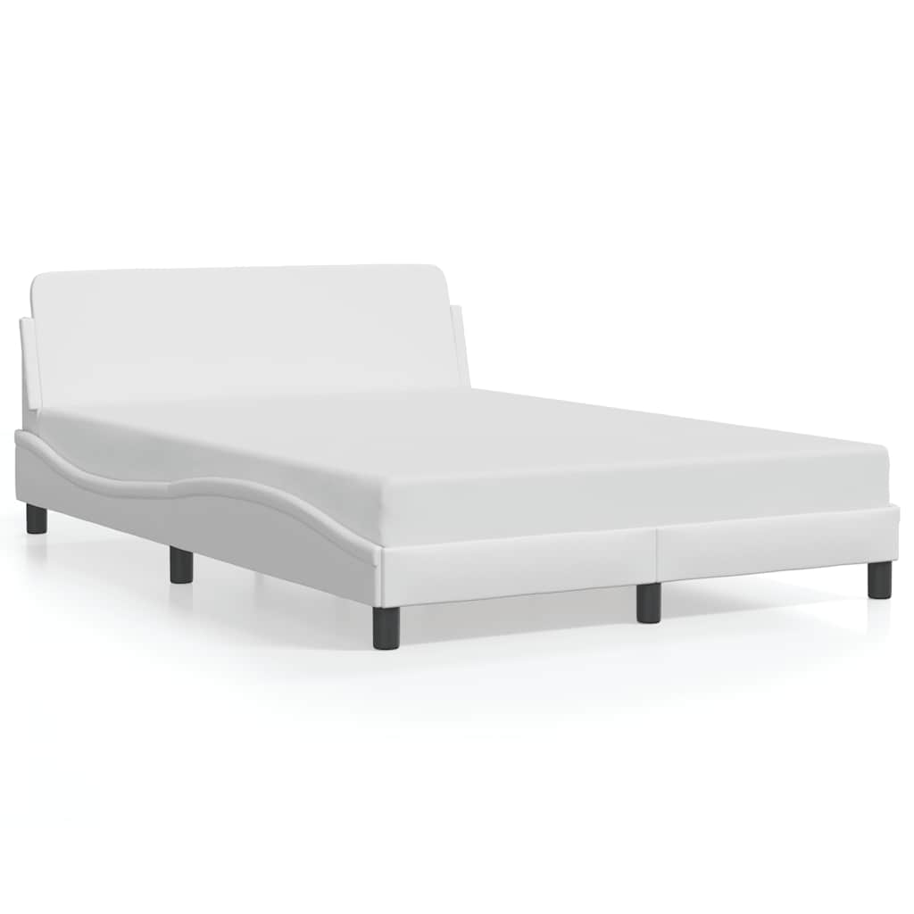 Okvir za krevet Dover bijeli 120x200 cm od umjetne kože