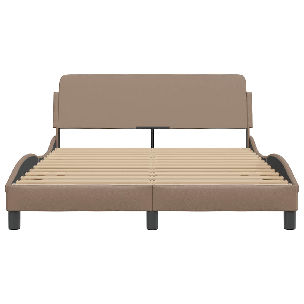 Okvir za krevet Dover boja cappuccina 120x200 cm umjetna koža