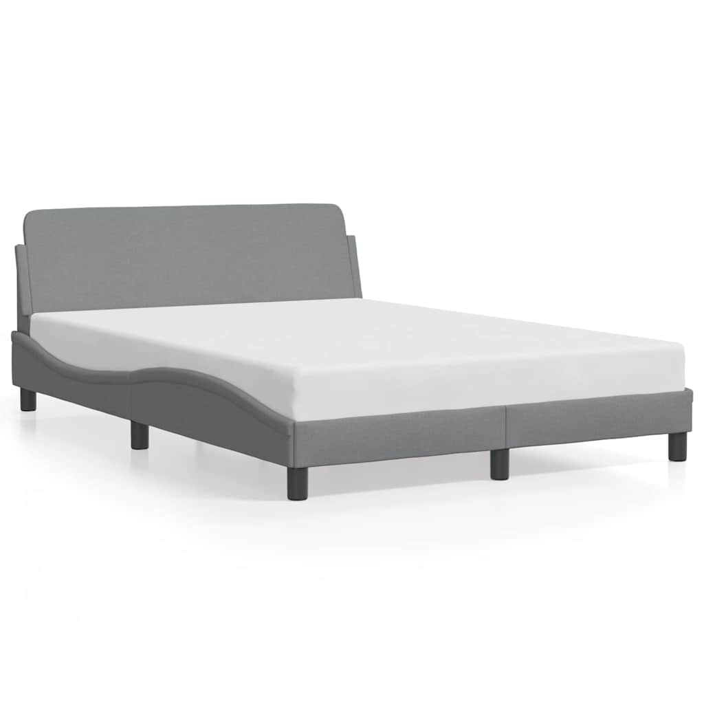 Okvir za krevet Dover svjetlosivi 140x200 cm od tkanine