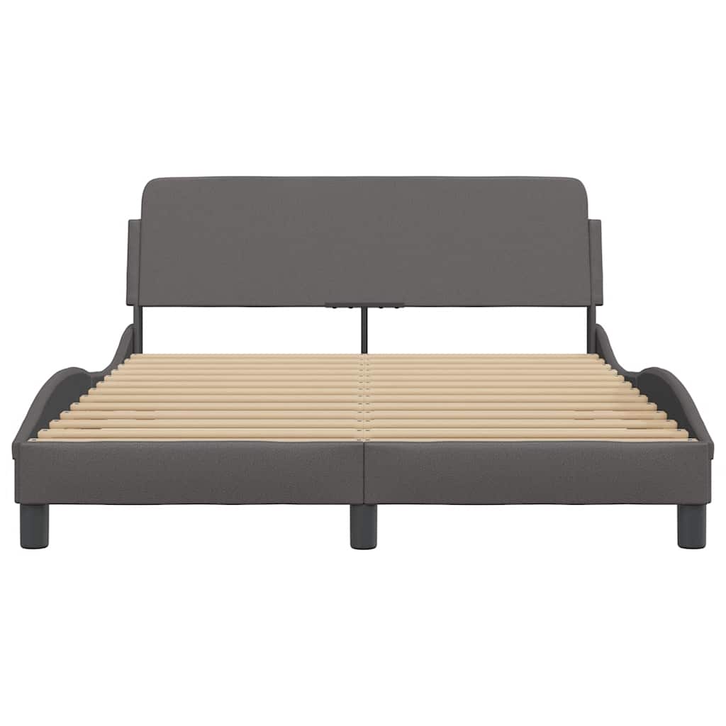 Okvir za krevet Dover sivi 140x200 cm od umjetne kože