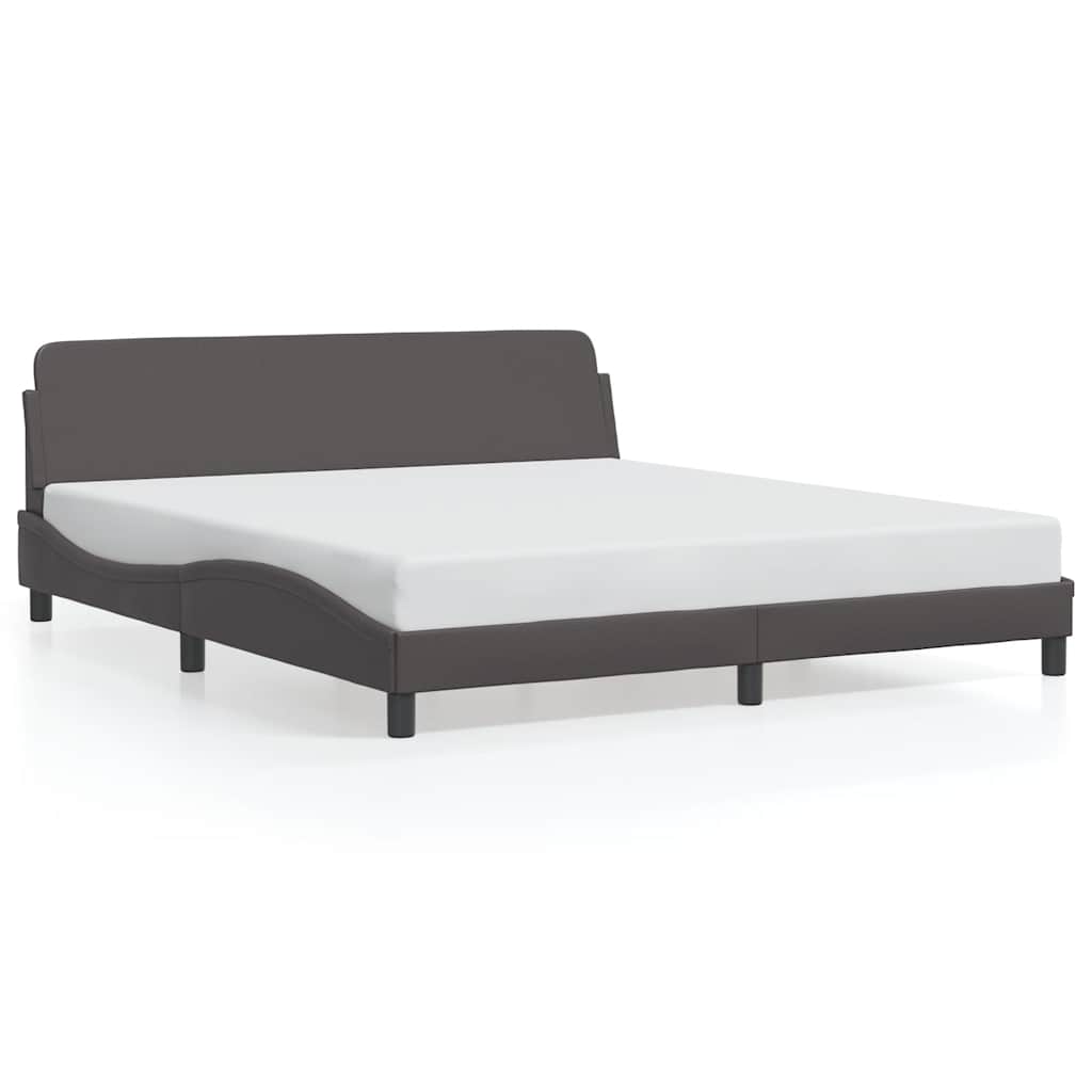 Okvir za krevet Dover sivi 180x200 cm od umjetne kože
