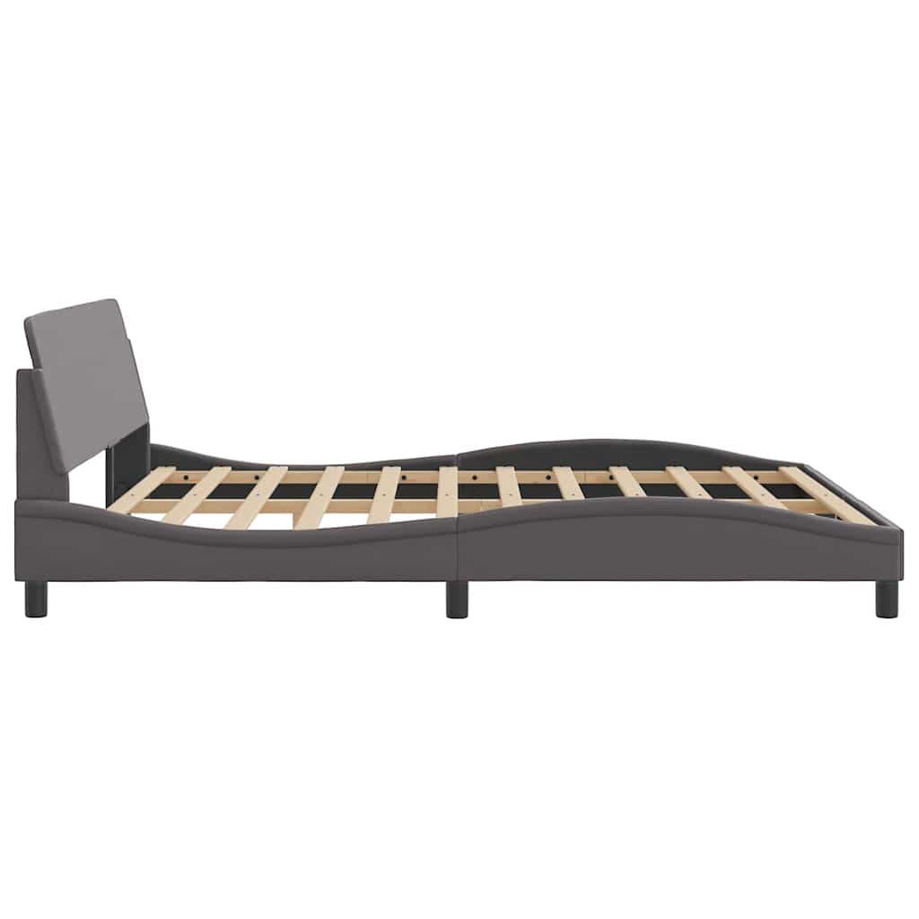 Okvir za krevet Dover sivi 180x200 cm od umjetne kože