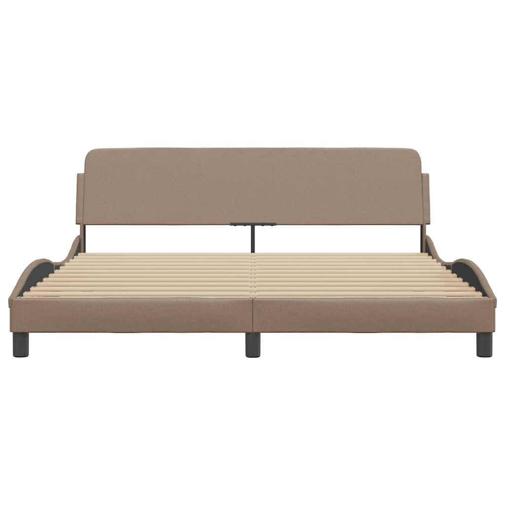 Okvir za krevet Dover cappuccina 180x200 cm umjetne koža