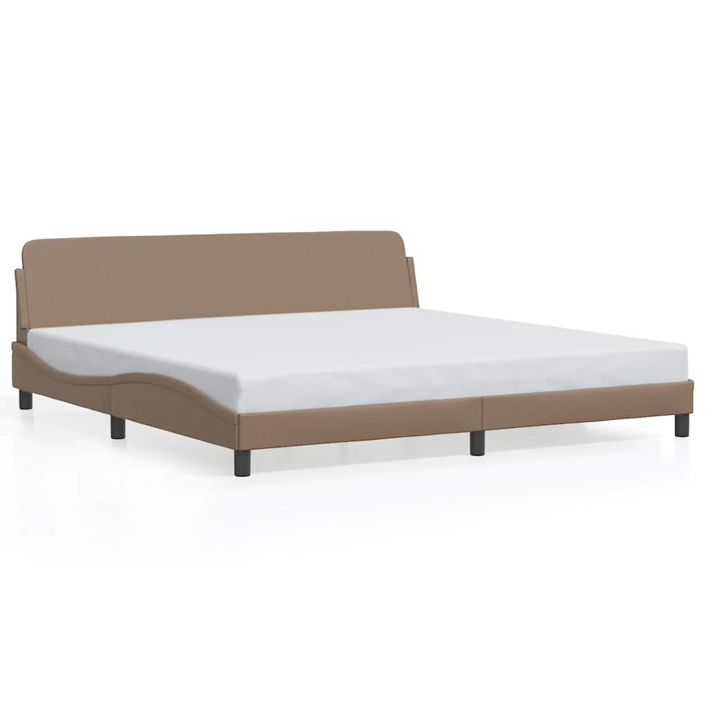 Okvir za krevet Dover cappuccina 200x200 cm umjetna koža