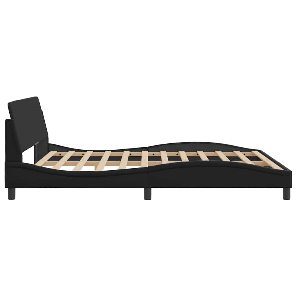 Okvir za krevet Dover crni 183x213 cm od umjetne kože
