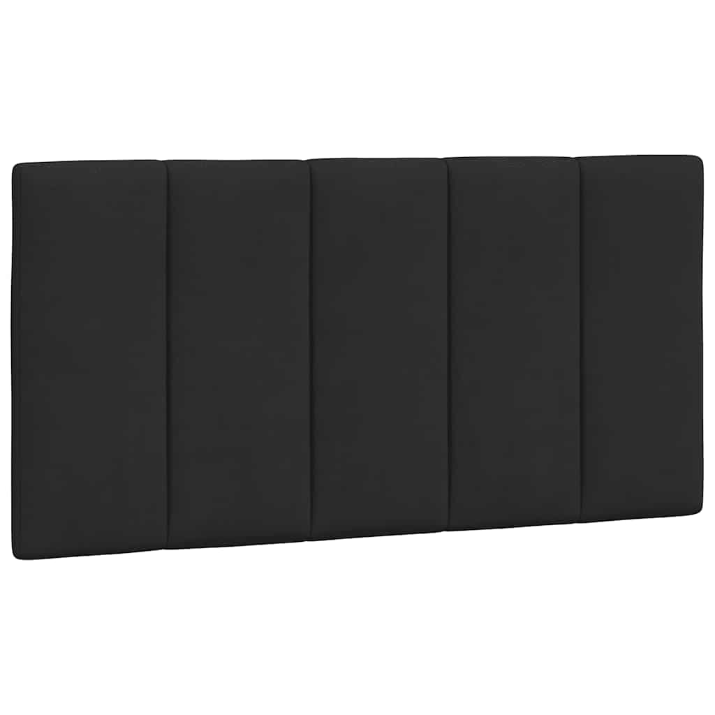 Jastuk za uzglavlje Hanko crni 100 cm baršunasti