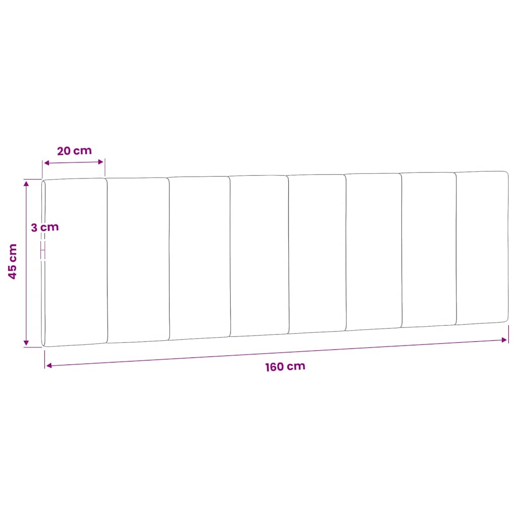Jastuk za uzglavlje Hanko tamnozeleni 160 cm baršunasti