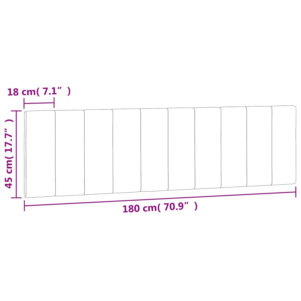 Jastuk za uzglavlje Hanko tamnozeleni 180 cm baršunasti