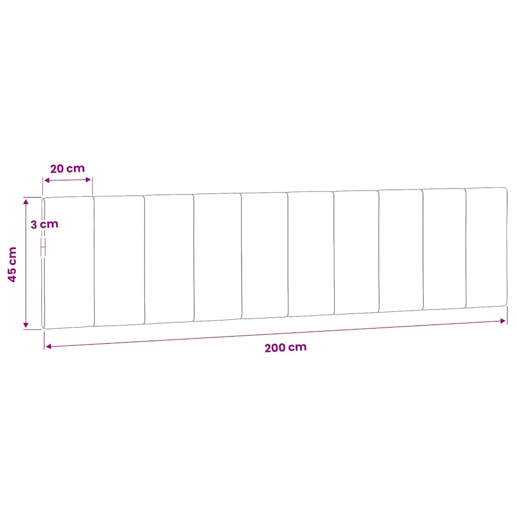 Jastuk za uzglavlje Hanko svjetlosivi 200 cm baršunasti
