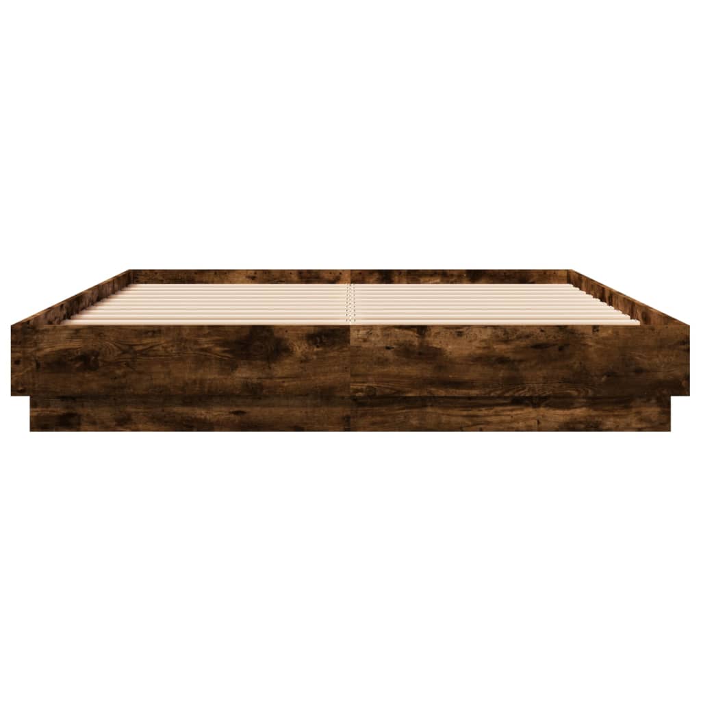 Okvir kreveta boja hrasta 120x200 cm od konstruiranog drva