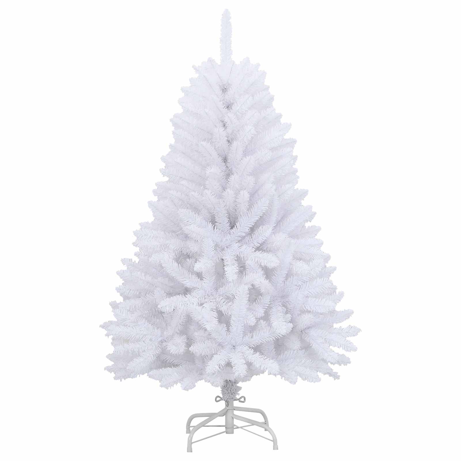 Umjetno božićno drvce Bijelo 150 cm PVC i metal