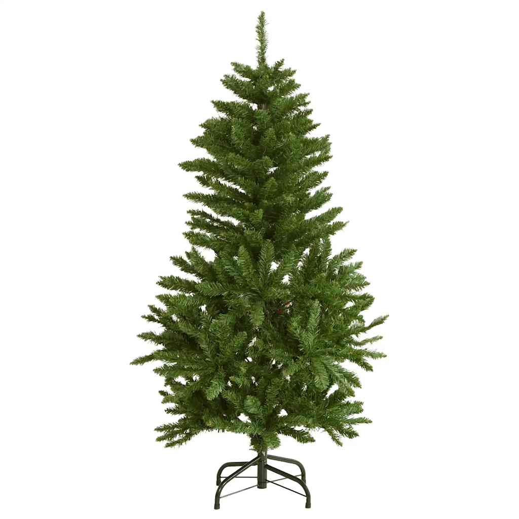 Umjetno božićno drvce 150 LED sa šarkama i kuglicama 150 cm