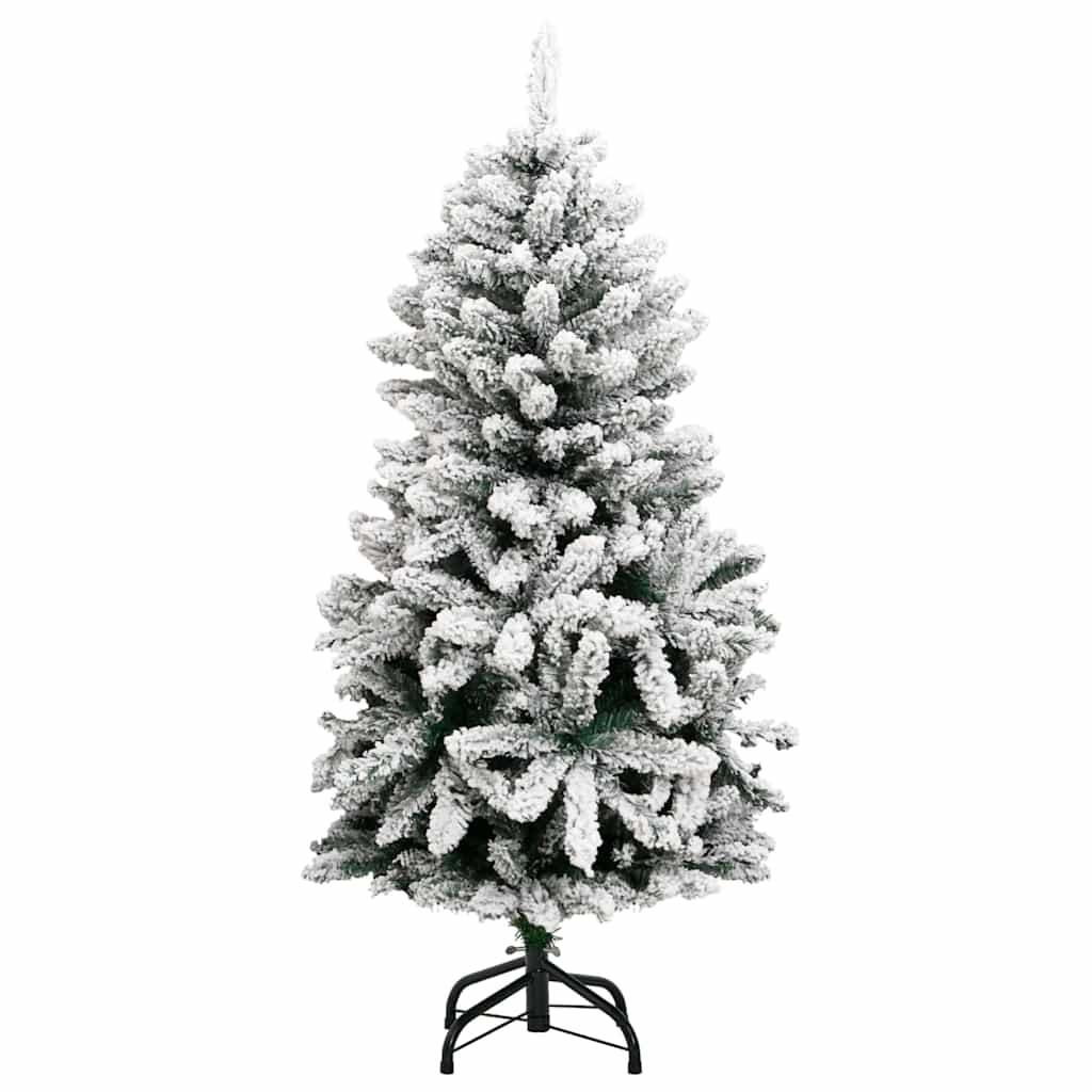 Umjetno božićno drvce 150 LED sa šarkama i kuglicama 150 cm
