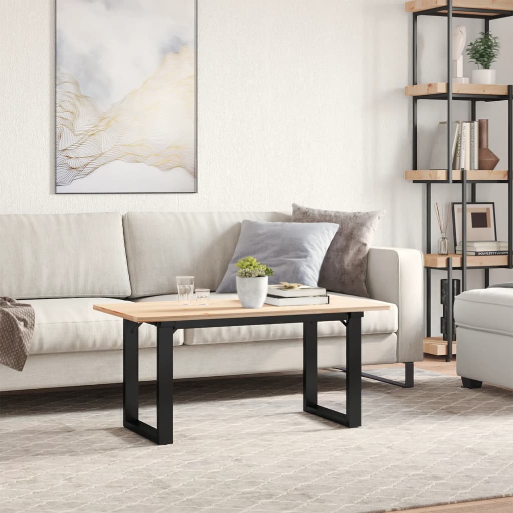 Noge za stolić za kavu s O-oblikom 90x30x43 cm čelik