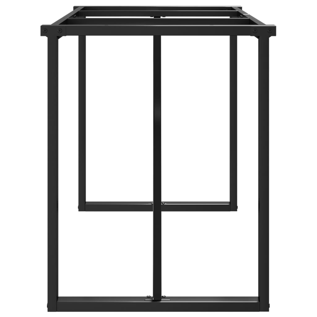 Noge za blagovaonski stol O-oblika 140x60x73cm čelik