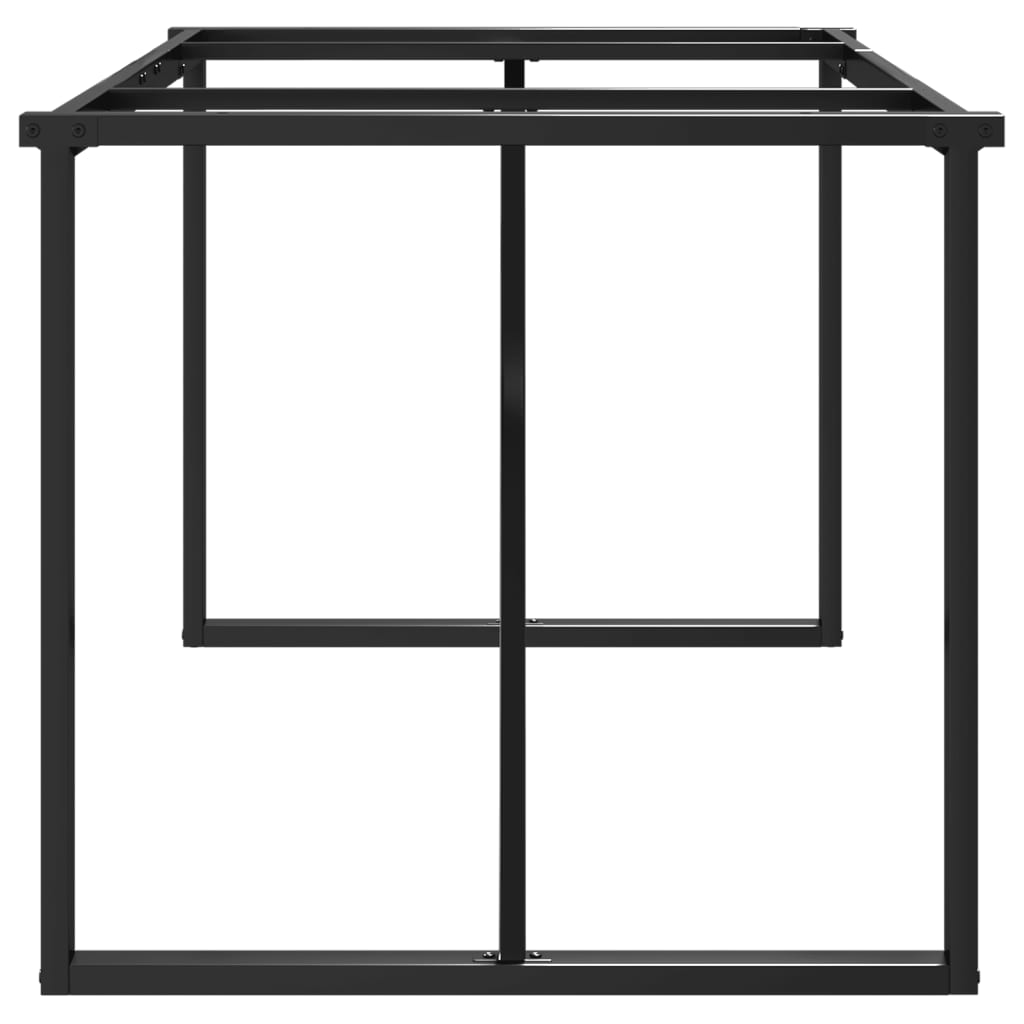 Noge za blagovaonski stol O-oblika 180x80x73cm čelik