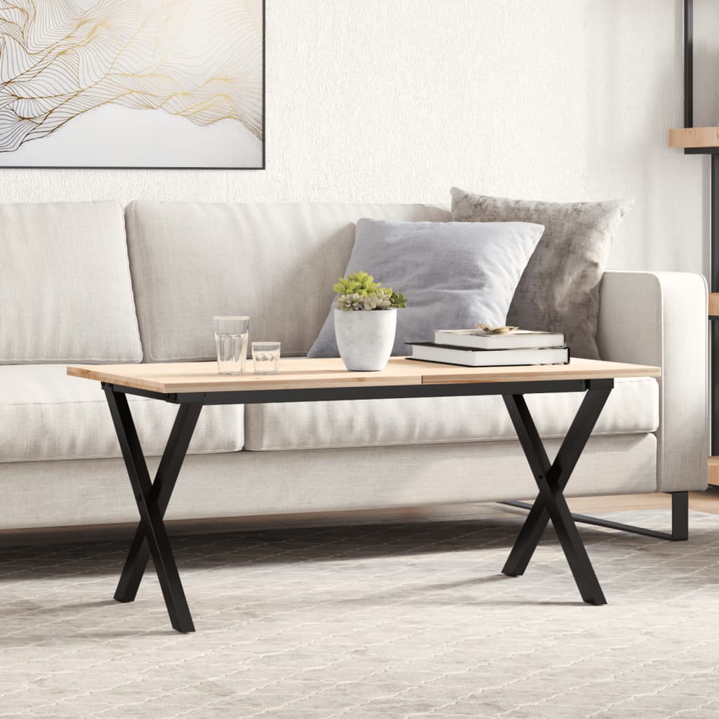 Noge za stolić za kavu s X-oblikom 70x30x43 cm čelik