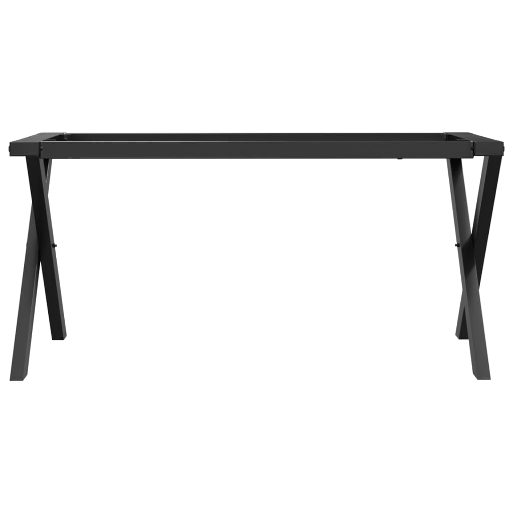Noge za stolić za kavu s X-oblikom 80x40x43 cm čelik