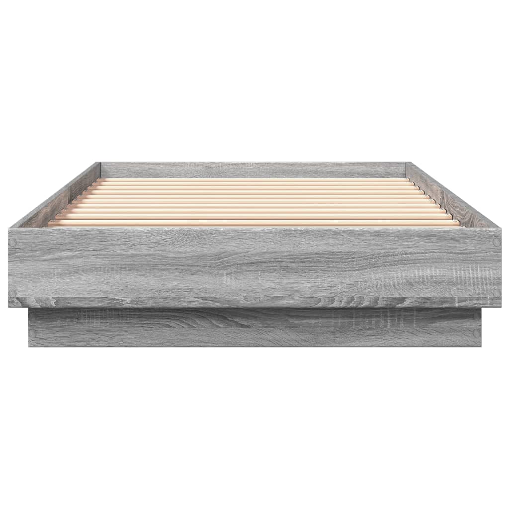 Okvir za krevet boja hrasta 90x200 cm od konstruiranog drva
