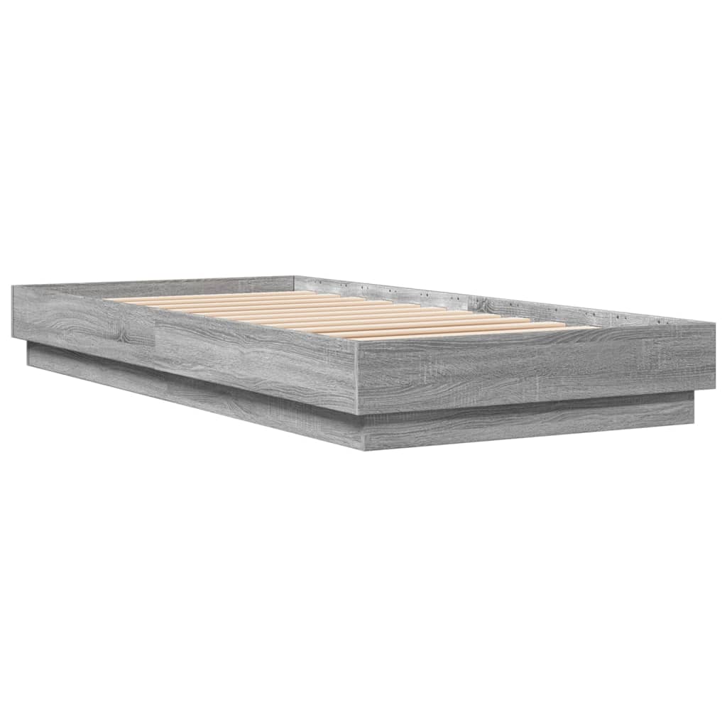 Okvir za krevet boja hrasta 90x200 cm od konstruiranog drva