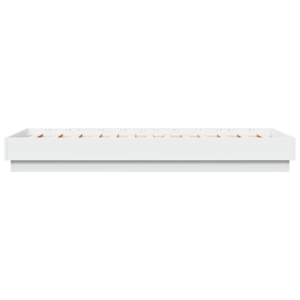 Okvir za krevet bijeli 90x190 cm konstruirano drvo