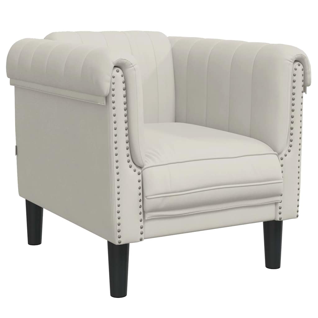 3-dijelni set sofa krem baršunasti