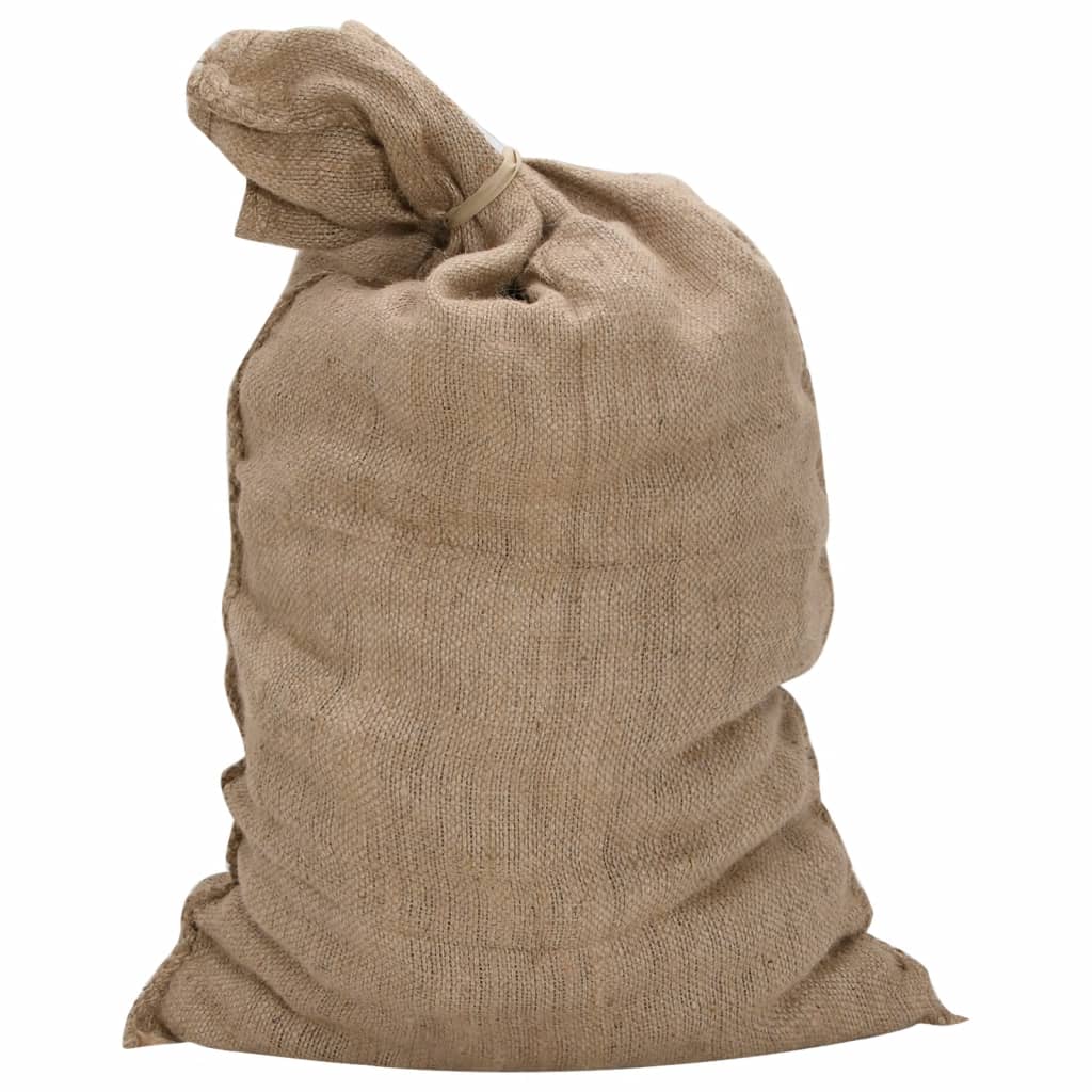 Jutene vreće 10 kom 60 x 105 cm 100 % juta 340 g/m²