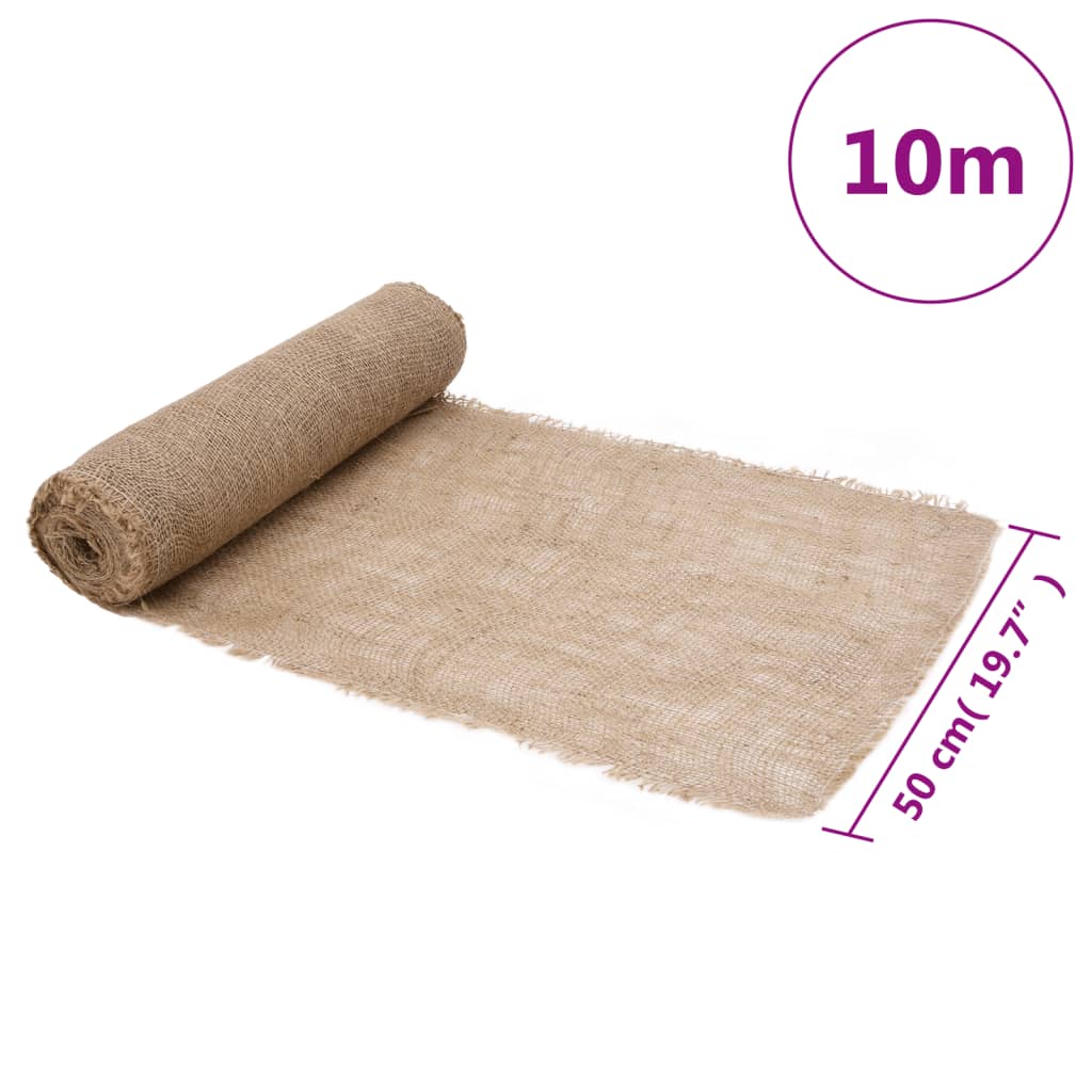 Rola jute 0,5x10 m 100 % juta 200 g/m²