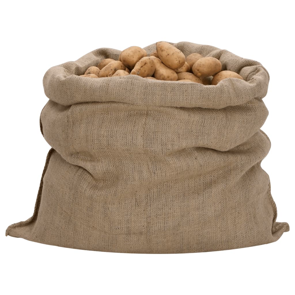 Jutene vreće 30 kom 100 x 110 cm 100 % juta 340 g/m²