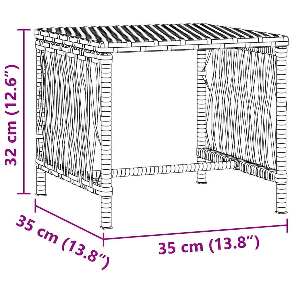Ležaljka 3 pcs Crna i krem-bijela 55 x 200 x 92 cm poliratan