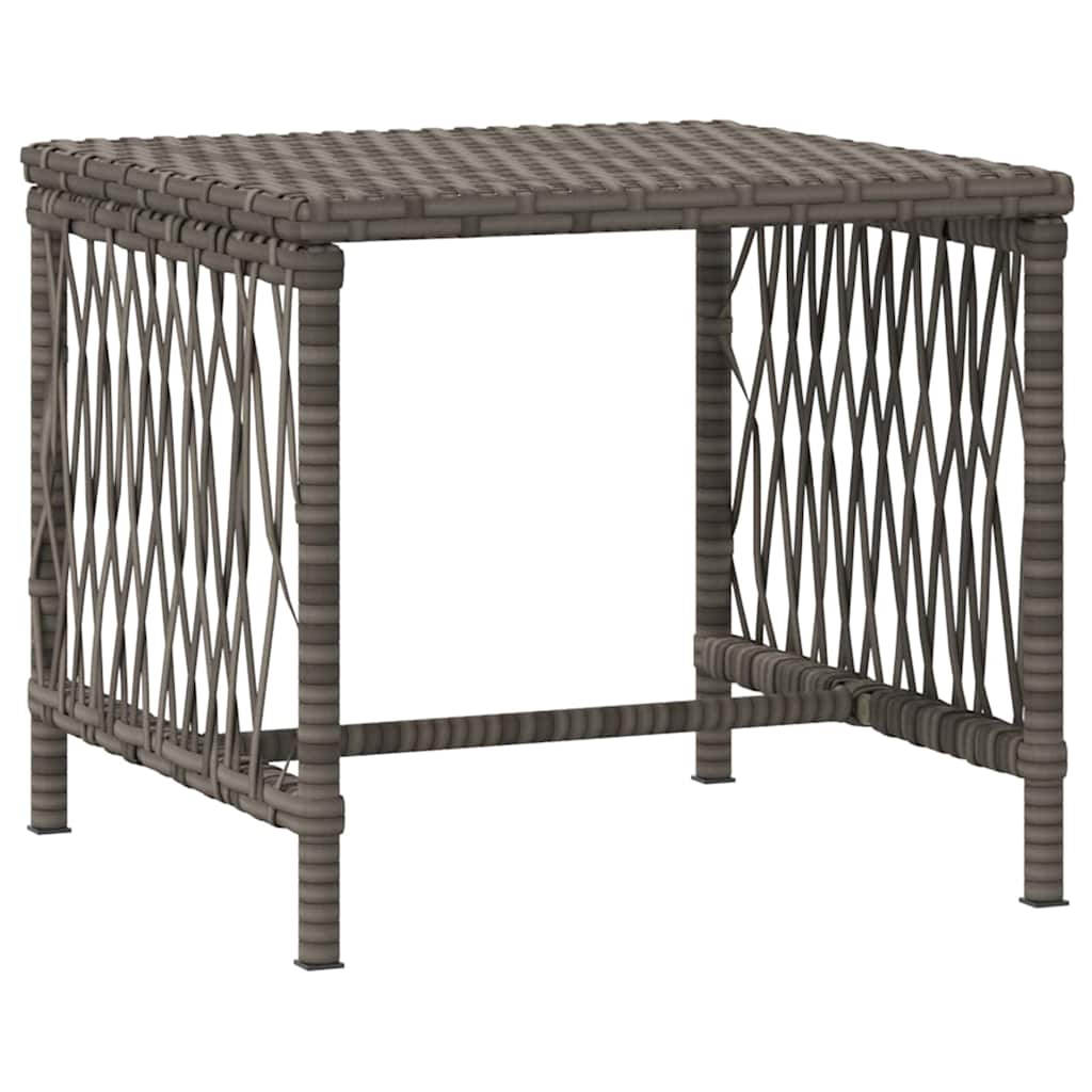 Ležaljka 3 pcs Siva i tamno siva 55 x 200 x 92 cm poliratan