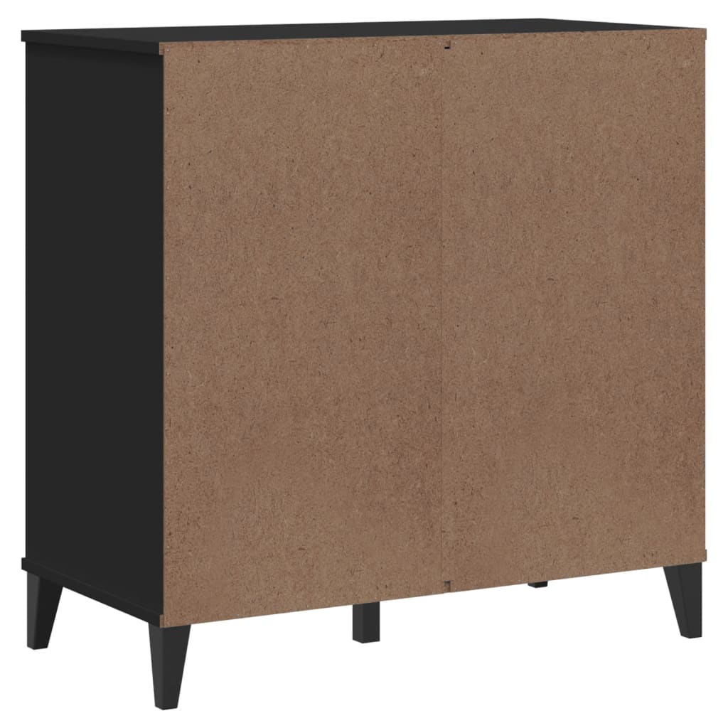 Komoda VIKEN crna 80 x 40 x 80 cm od konstruiranog drva