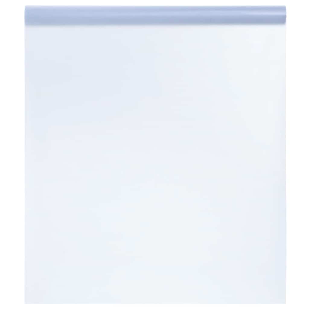 Prozorska folija statična matirana siva 90x500 cm PVC