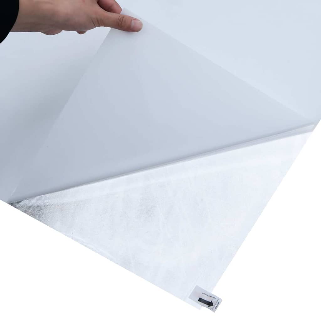 Prozorska folija statična matirana bijela PVC 90x500cm