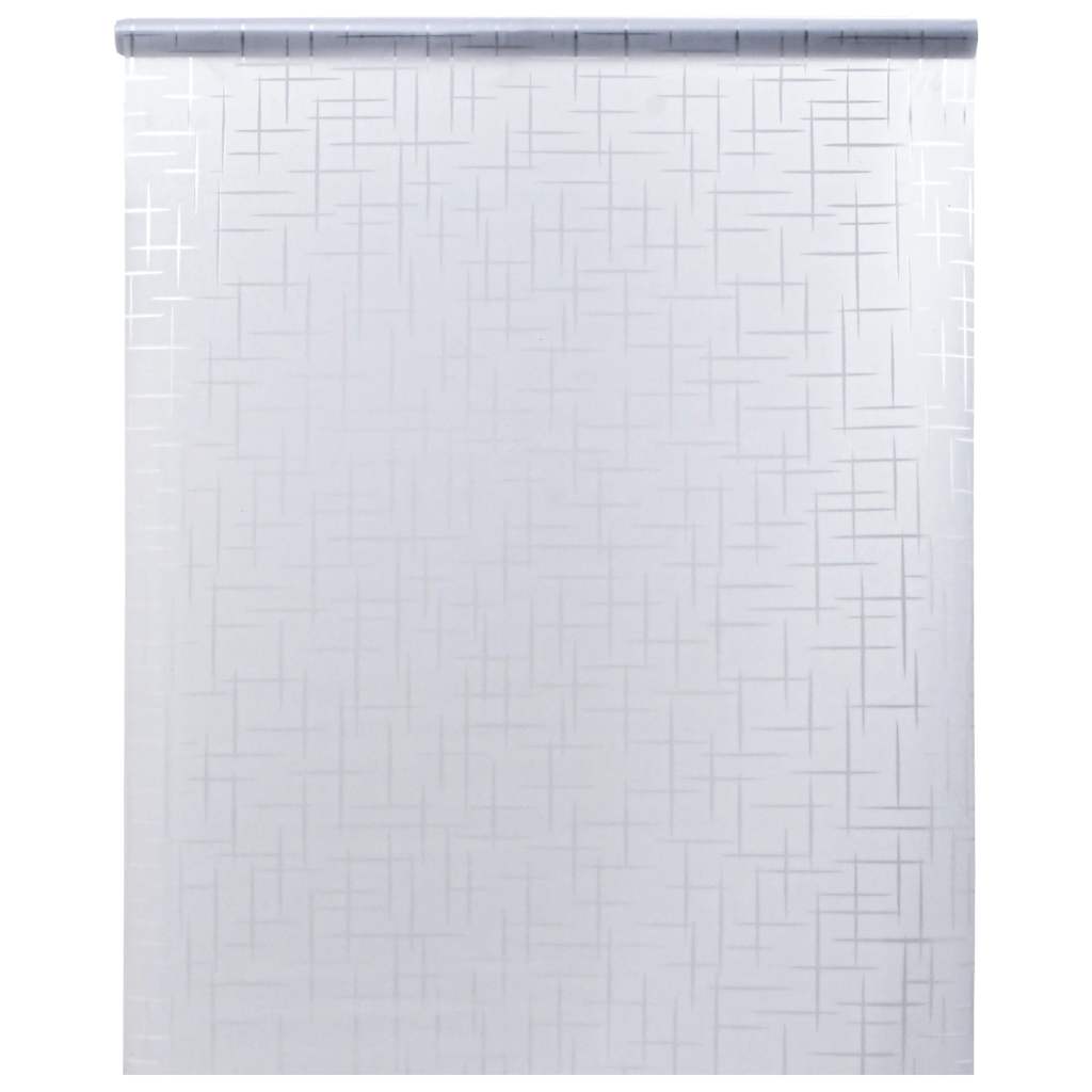 Prozorska folija matirana s uzorkom zvijezda PVC 45 x 500 cm