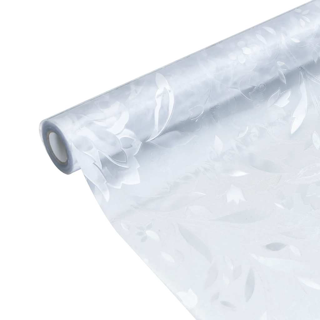 Prozorska folija matirana s cvjetnim uzorkom 90 x 500 cm PVC