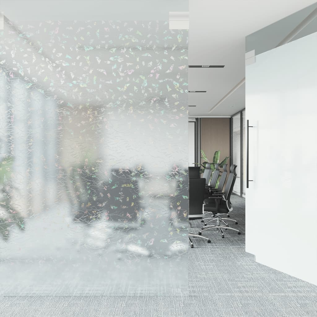 Prozorska folija matirane 3D s uzorkom duge 45 x 2000 cm PVC